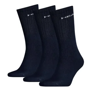 Head Short Crew Sock 3-pack Navy