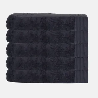 The One Handdoek Deluxe 50x100  550 gr Antraciet (5 stuks)