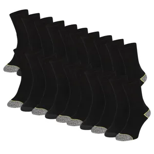 Apollo Werksokken 20-pack Zwart