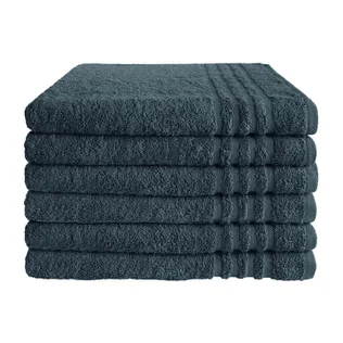 Byrklund Handdoek 70x140 cm 500gram Donkerblauw - 6 stuks