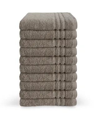 Byrklund Handdoek 70x140 cm 500gram Taupe - 10 stuks
