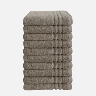 Byrklund Handdoek 70x140 cm 500gram Taupe - 10 stuks