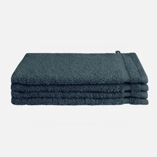Byrklund Washand 16x21 cm 500gram Donkerblauw - 4 stuks