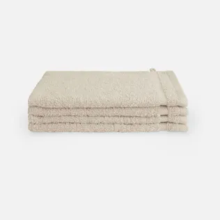Byrklund Washand 16x21 cm 500gram Beige - 4 stuks