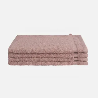 Byrklund Washand 16x21 cm 500gram Oud Roze - 4 stuks