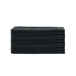 Cinderella Washand Weekend 16x21 cm 550 gr Zwart - 9 stuks