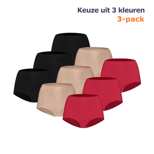 Ten Cate Secrets High Waist Slip 3-pack  - Keuze uit 3 kleuren