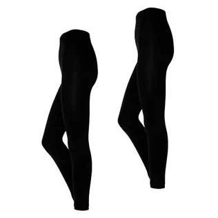 Heatkeeper Dames Thermo Legging Basic 2-pack Zwart