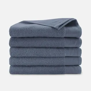 Walra Soft Cotton Handdoeken 70 x 140 cm - 550 gr/m² - Indigo - 5 stuks