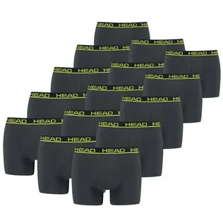 Head Boxershorts Basic 15-pack Phantom / Lime Punch