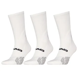 HEAD Padel Sokken Crew 3-pack Wit