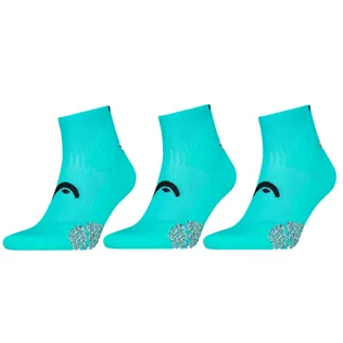 HEAD Padel Sokken Quarter 3-pack Aqua