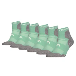 HEAD Wandelsokken All Climates Hiking Quarter 6-pack Licht Groen