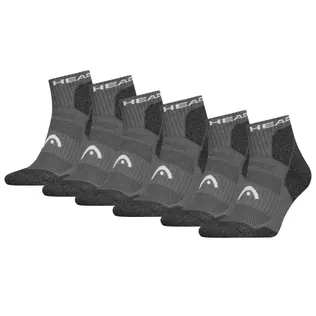 HEAD Wandelsokken All Climates Hiking Quarter 6-pack Grijs