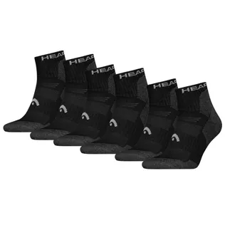 HEAD Wandelsokken All Climates Hiking Quarter 6-pack Zwart