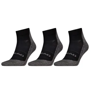 HEAD Wandelsokken Cool Hiking Quarter 3-pack Zwart