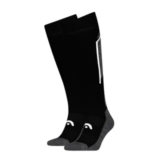 HEAD Skisokken Kneehigh 2-pack Black / Dark Grey
