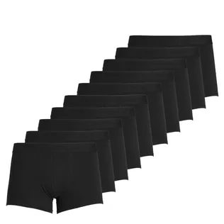 Jack & Jones Boxershorts JACTONE IN TONE Trunks 10-pack Zwart
