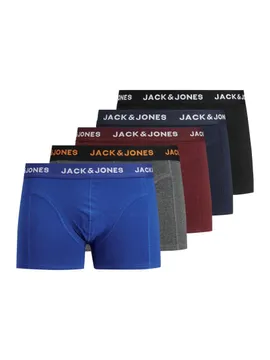Jack & Jones Boxershorts JACBLACK FRIDAY Trunks 5-pack Zwart / Navy / Port Royal