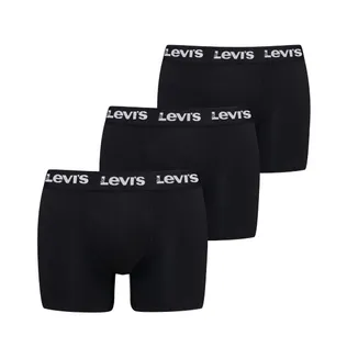 Levi's Boxershorts Repeat Logo 3-pack Zwart