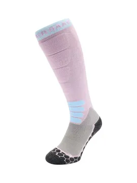 Poederbaas Skisokken Dames Merinowol Pro Lila