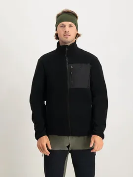 Poederbaas Four Seasons Fleece Vest Heren Zwart