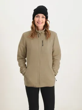 Poederbaas Four Seasons Fleece Vest Dames Zand