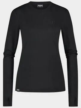 Poederbaas Four Seasons Lightweight Longsleeve Dames Zwart