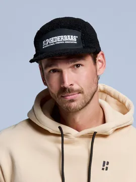 Poederbaas Pet Ted 5-Panel Zwart