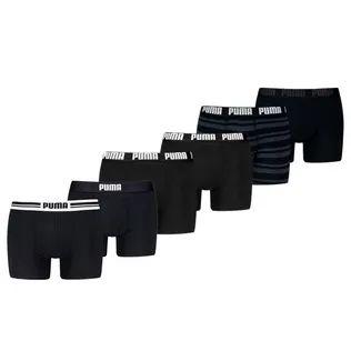 Puma Boxershorts 6-pack Black