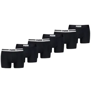 Puma Boxershorts Everyday Placed Logo 6-pack Black / Black