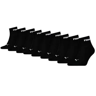 Puma Quartersokken Cushioned New Generation 9-pack Zwart