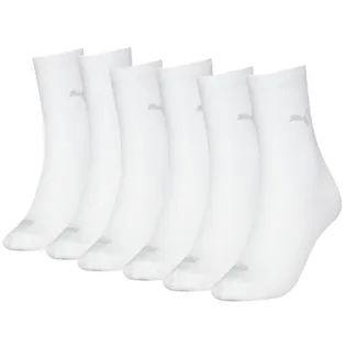 Puma Sokken Dames 6-pack Wit