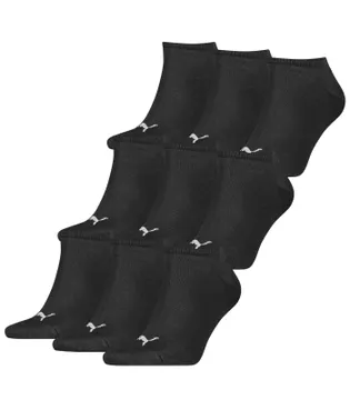 Puma Sneakersokken 9-pack Zwart