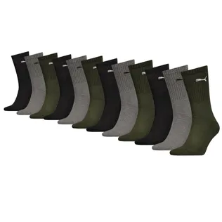 Puma Sportsokken 12-pack Green Combo