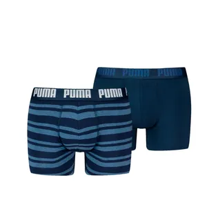 Puma Boxershorts Everyday Heritage Stripe 2-pack Denim