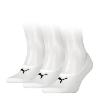 Puma Footies Sokken 3-pack Wit