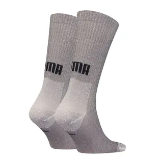 Puma Sportsokken Comfort Crew 2-pack Grey Escape