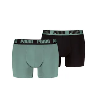 Puma Boxershorts Everyday Basic 2-pack Dark Sage / Black