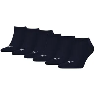 Puma Sneakersokken Plain 6-pack Navy