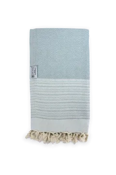 The One Towelling Hamam Exclusive Spring Green Pearl Blue