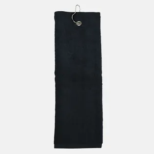 The One Golfhanddoek 40x50 cm 450 gram Zwart