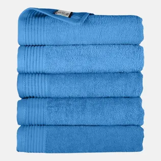 The One Handdoek 50x100 cm 450gram Azure Aqua (5 stuks)