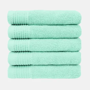 The One Handdoek Deluxe 50x100  550 gr Mint (5 stuks)