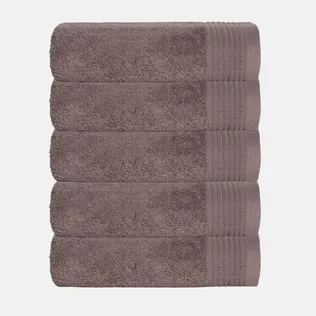 The One Handdoek  Deluxe 50x100  550 gr Taupe (5 stuks)