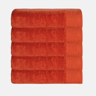 The One Handdoek  Deluxe 50x100  550 gr Terra Spice (5 stuks)