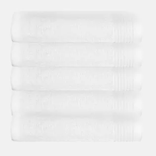 The One Badhanddoek  Deluxe 70x140  550 gr Wit (5 stuks)