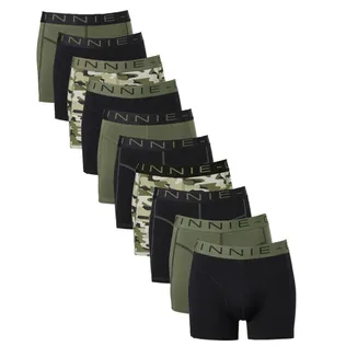 Vinnie-G Boxershorts Voordeelpakket 10-pack Black / Forest Green