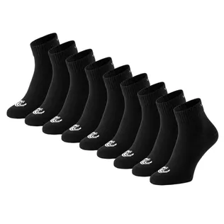 Vinnie-G Quartersokken 9-pack Zwart