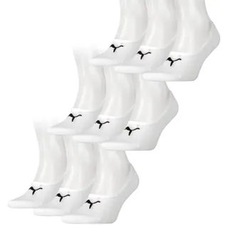 Puma Footies 9-pack Unisex Wit